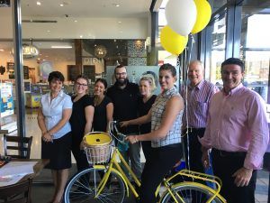 ray white yellow bike